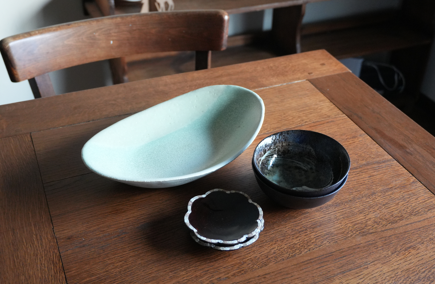 Oval Plate / Green	/ オーバルプレート / グリーン