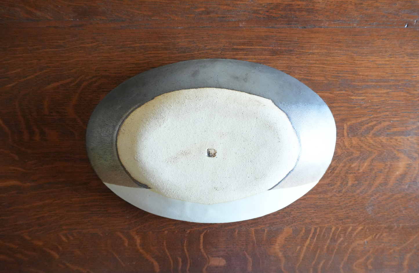 Oval Plate / Charcoal / オーバルプレート / チャコール