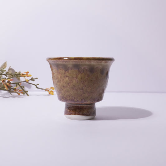 茶色 | 縦長 | お猪口