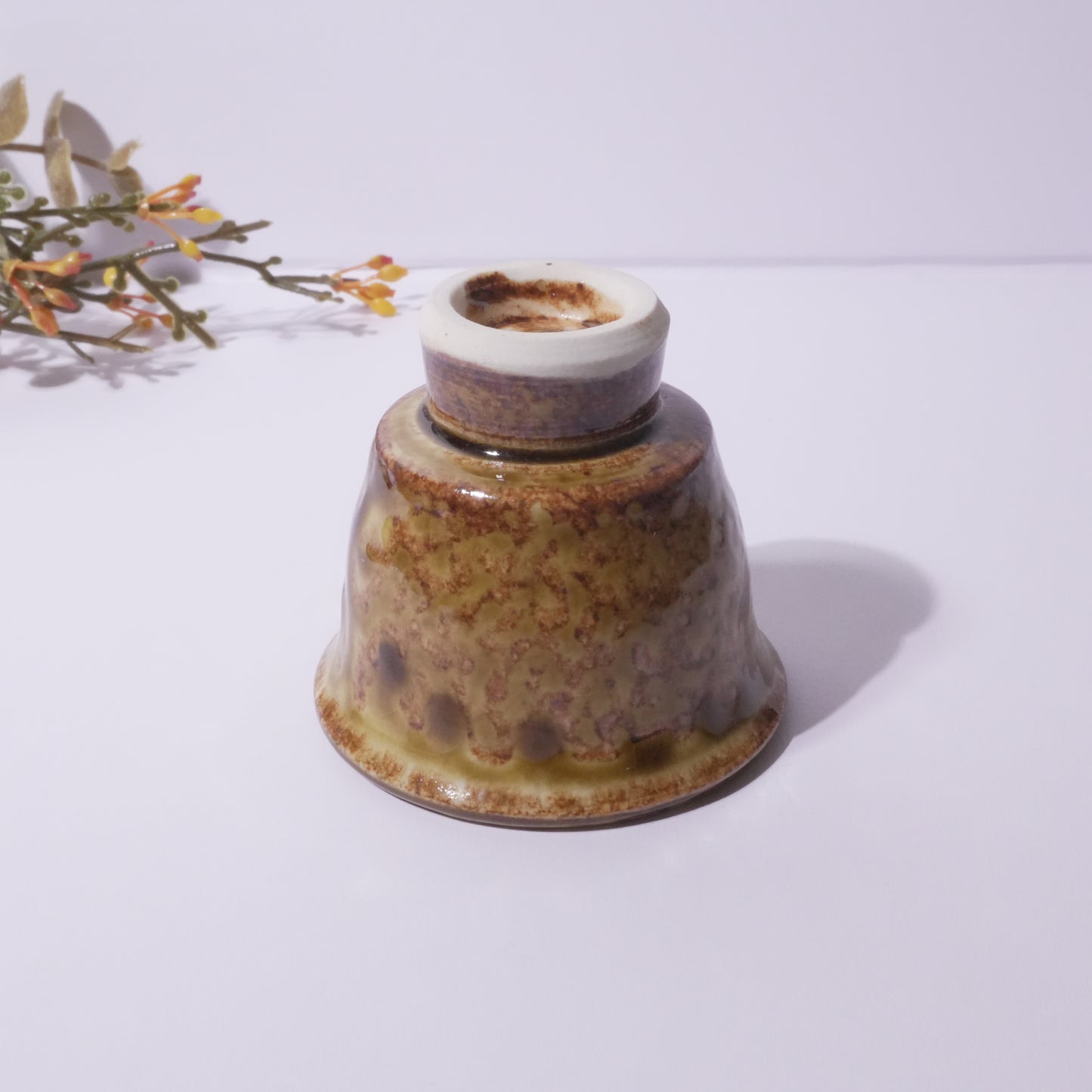 茶色 | 縦長 | お猪口