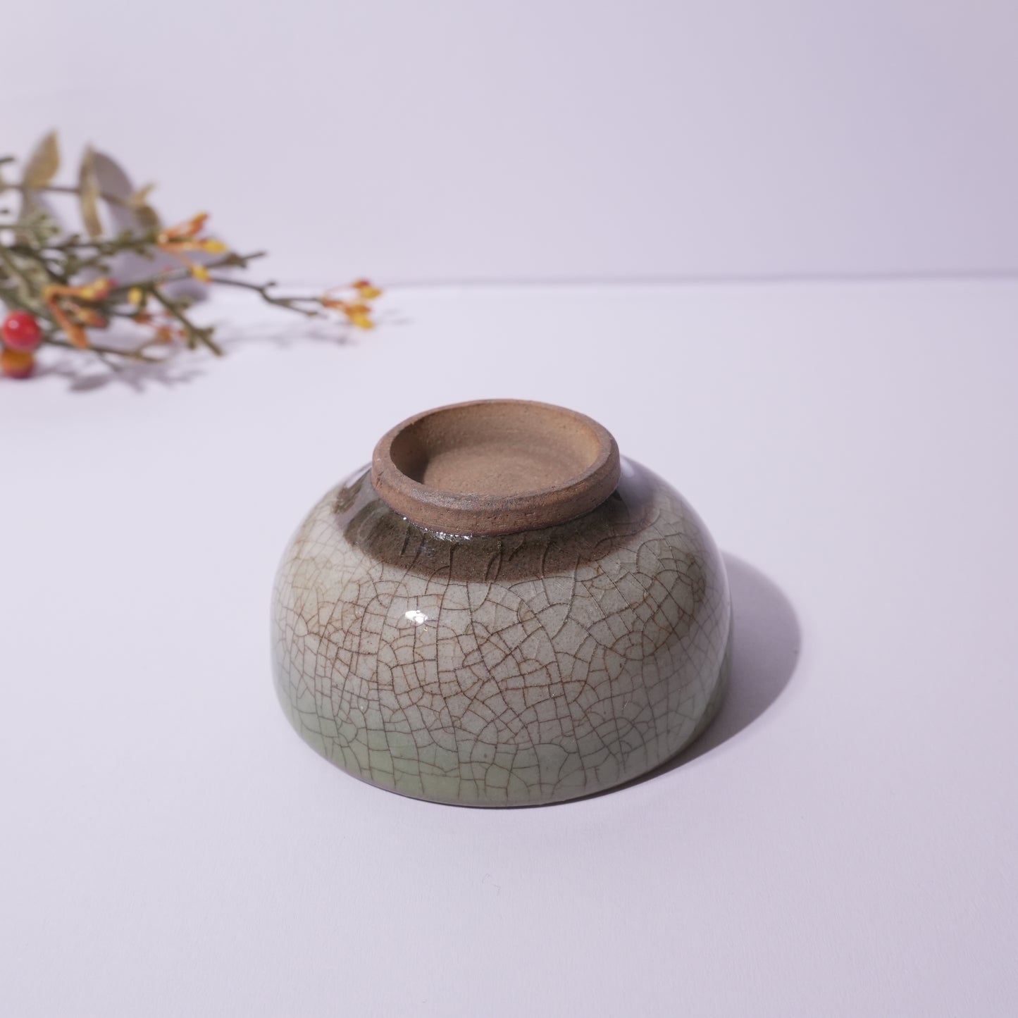 貫入 | ライトグリーン | お猪口