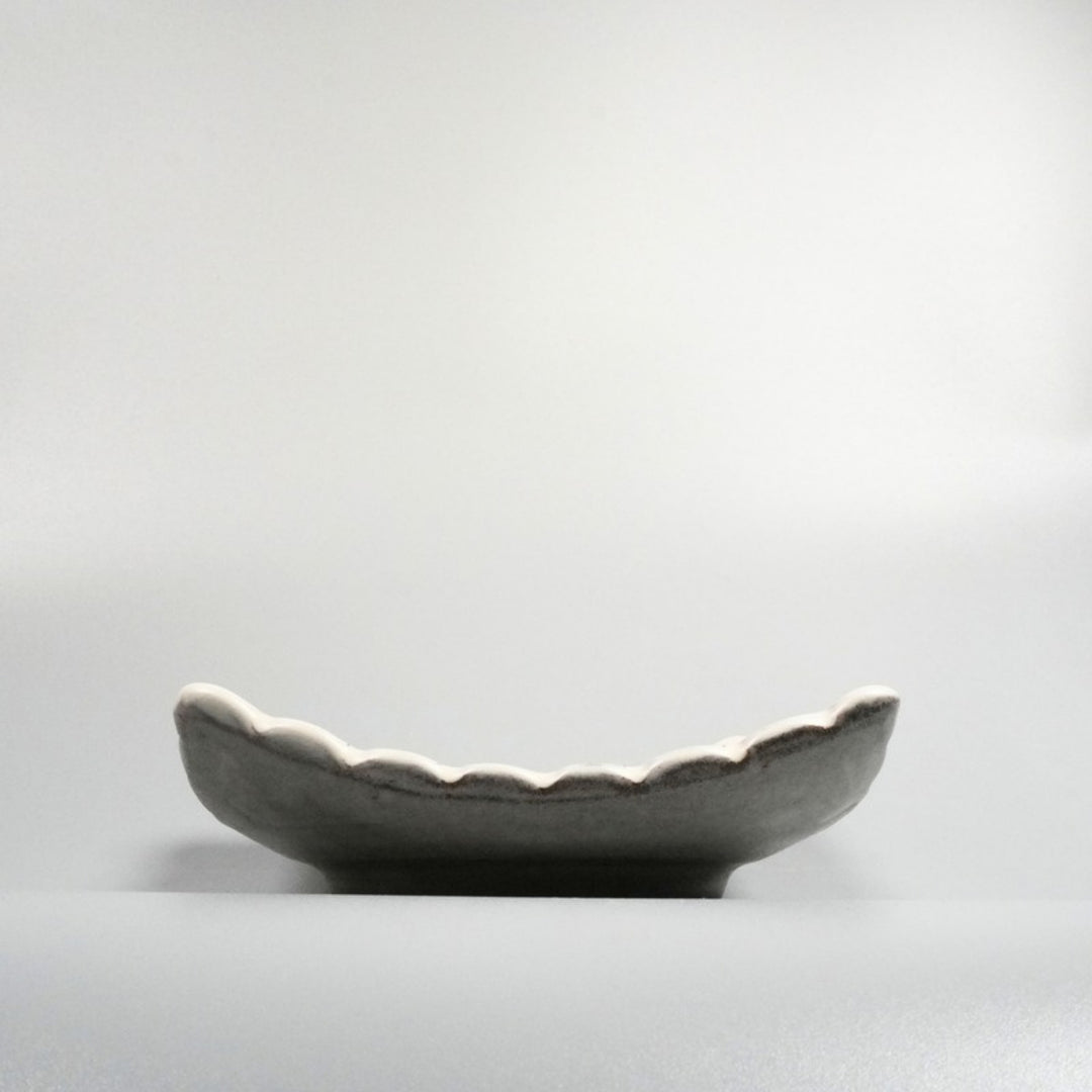 角皿（ビスケット） 麻ノ窯