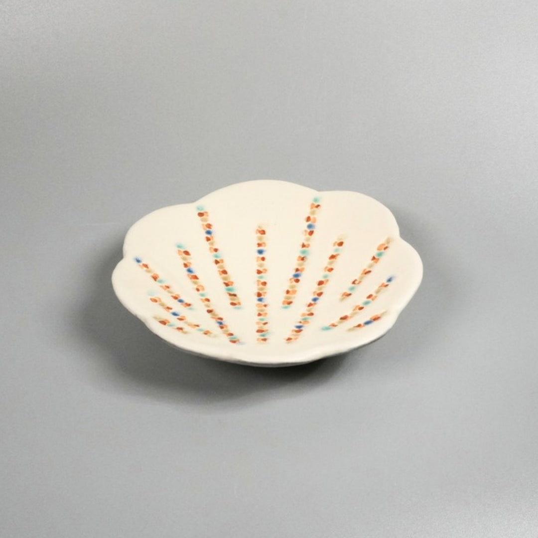 釉飾貝皿 麻ノ窯