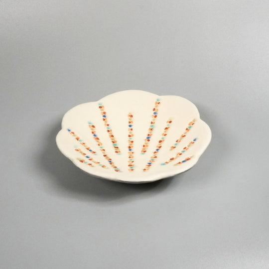 釉飾貝皿 麻ノ窯