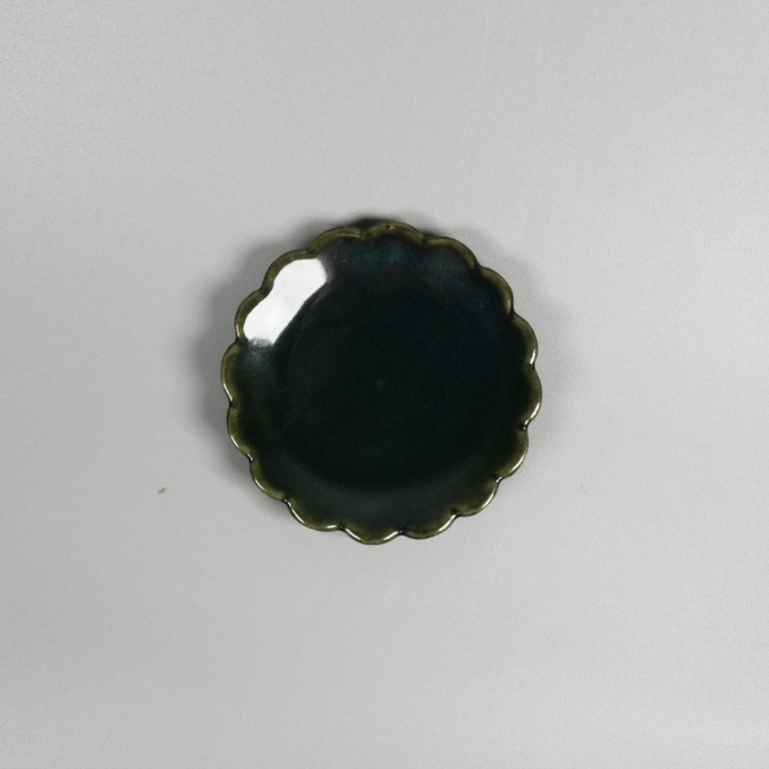 湯呑（花） 麻ノ窯