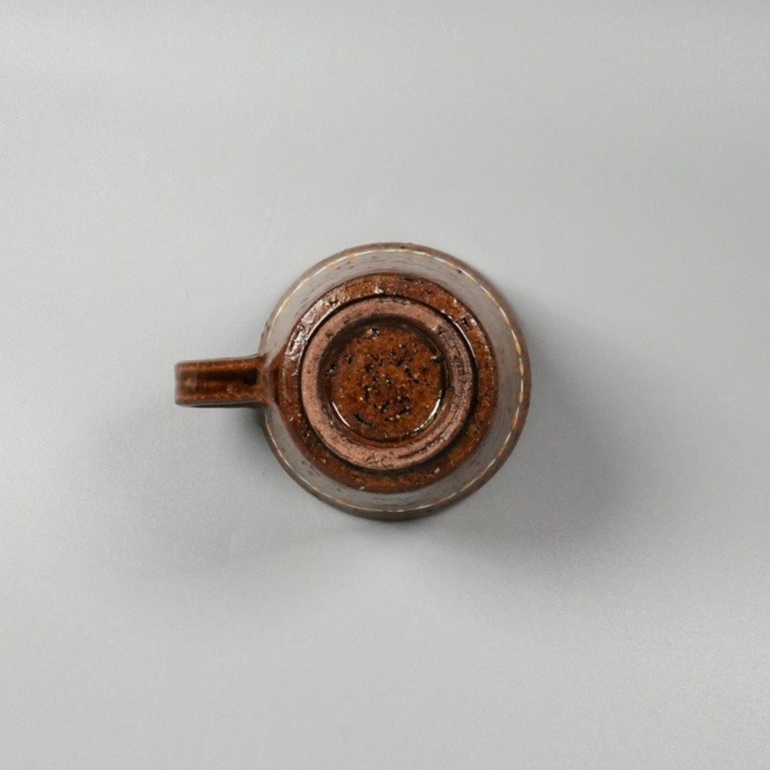 飴釉マグカップ 麻ノ窯