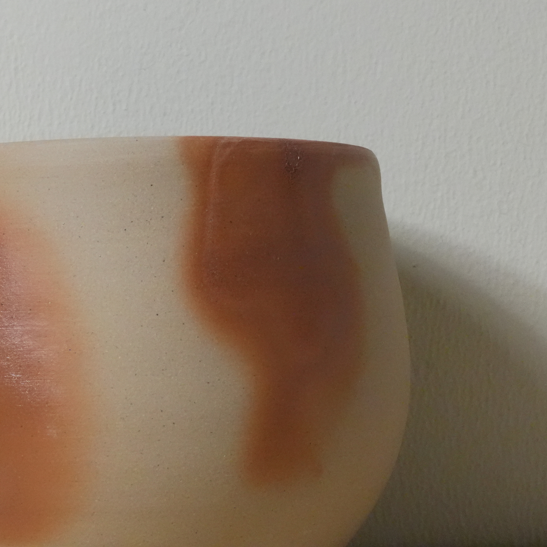 Rounded cup (light-colored) | Jun Takagi | Bizen Ware