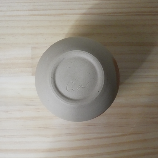 Rounded cup (light-colored) | Jun Takagi | Bizen Ware