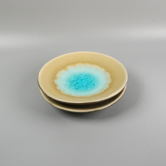 貫入の小皿  | 昇陽窯