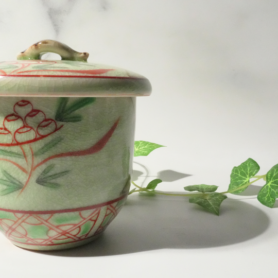 Tasse libre avec couvercle | Shōchikubai | Shōhō