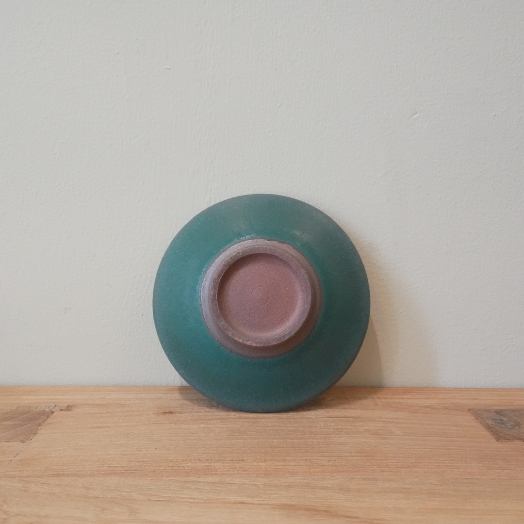 貫入の小皿  | 碧(みどり) |   10.5cm | 昇陽窯 | 丹波焼