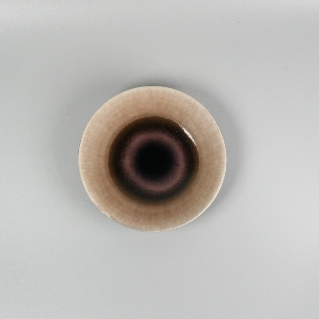 Crackle glaze small plate | Shoyo Kiln