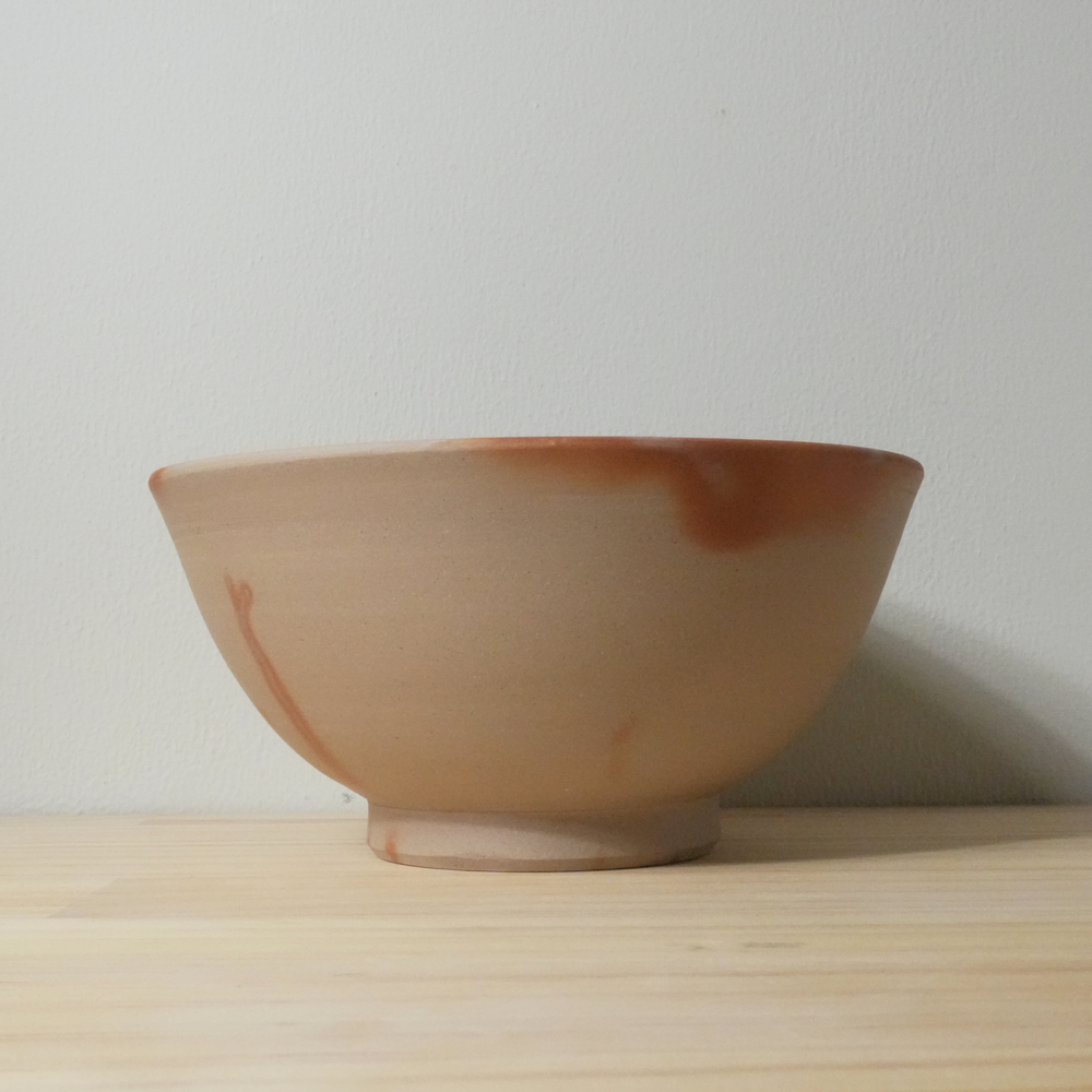 Tea bowl (large) | Jun Takagi | Bizen ware