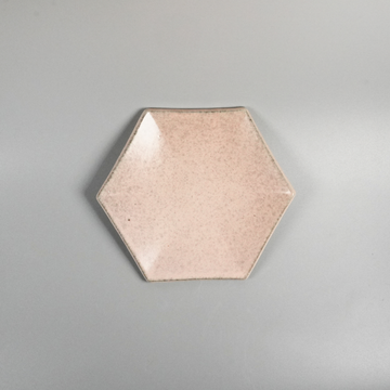 六角皿（ピンク）