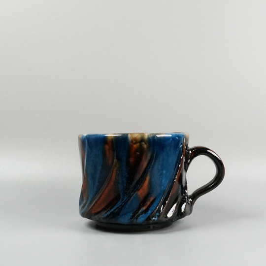 Rugged Mug | Dark Blue | Shozo Kiln