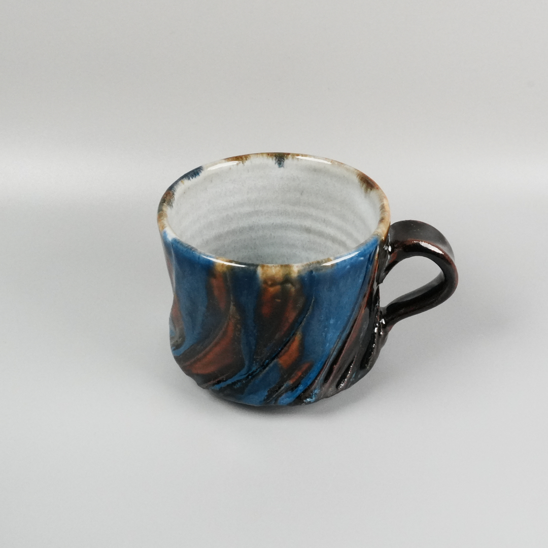 Rugged Mug | Dark Blue | Shozo Kiln
