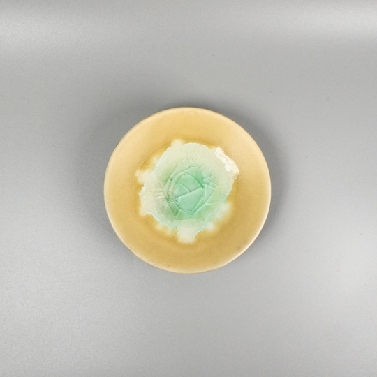 Crackle glaze small plate | Shoyo Kiln