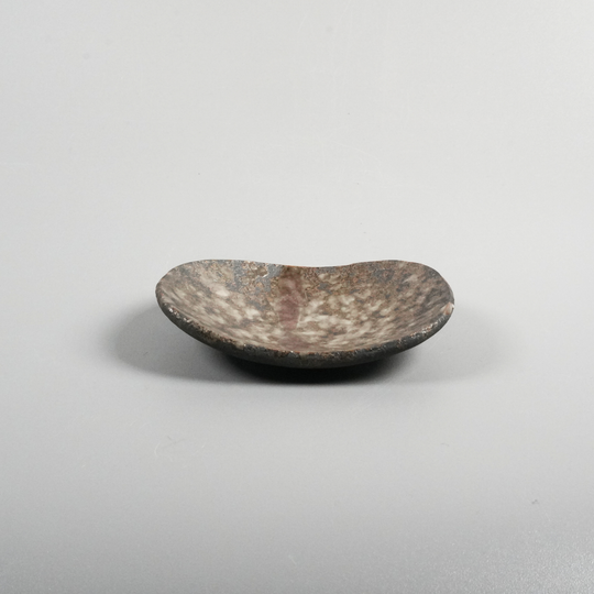 豆皿 炭化だえん