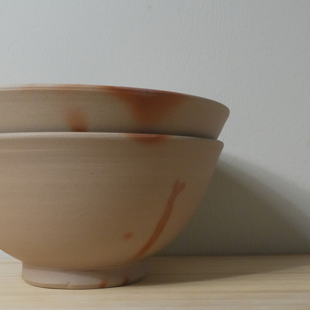 Tea bowl (large) | Jun Takagi | Bizen ware
