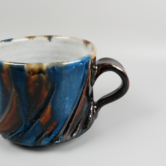 Rugged Mug | Dark Blue | Shozo Kiln