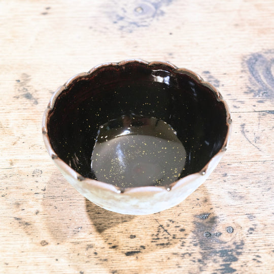 Small Bowl with Glazed Clay | Asanogama