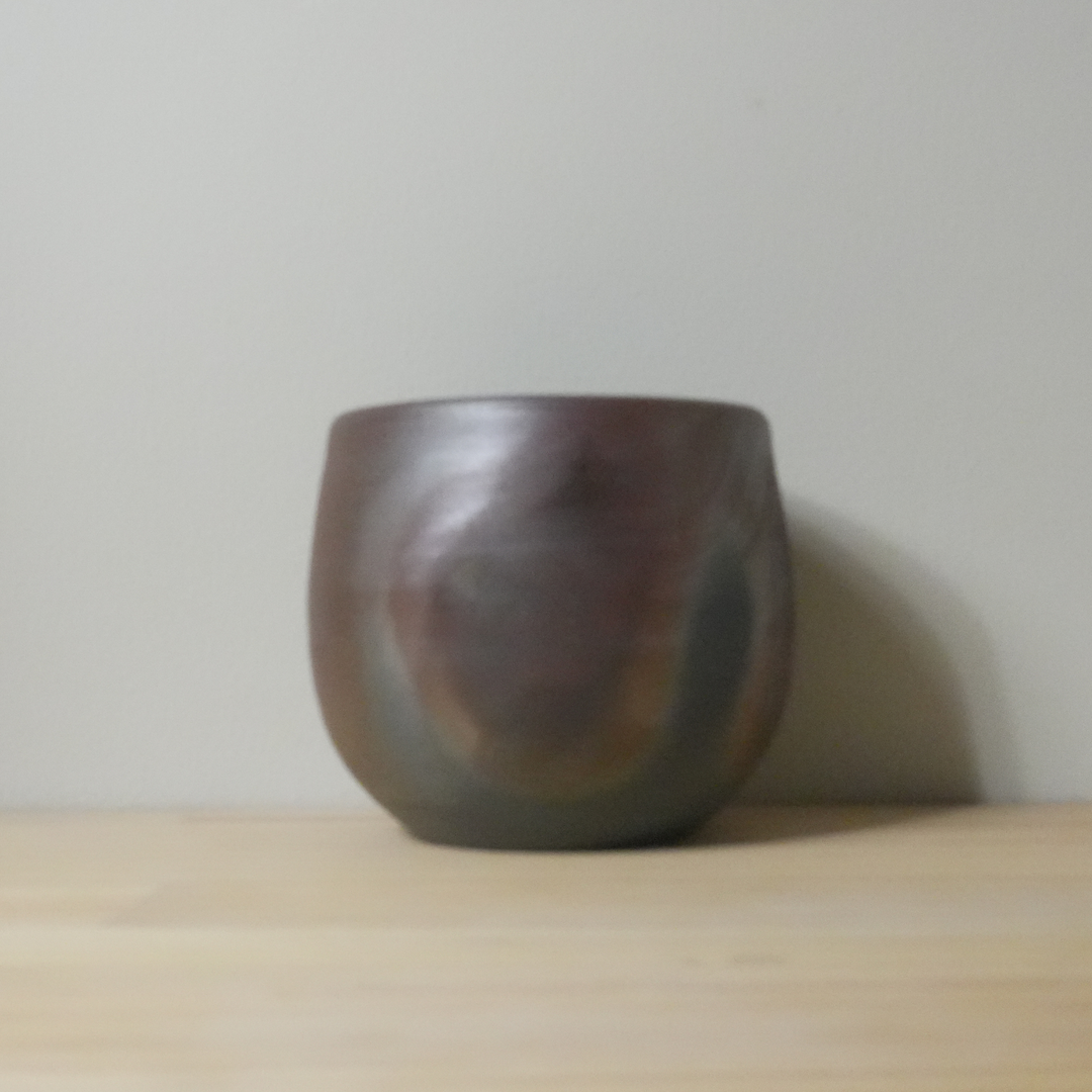 Rounded Cup (Subtle) | Jun Takagi | Bizen Ware