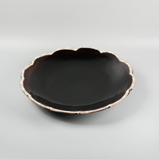 Flower-shaped mamezara | White | Asano Kiln