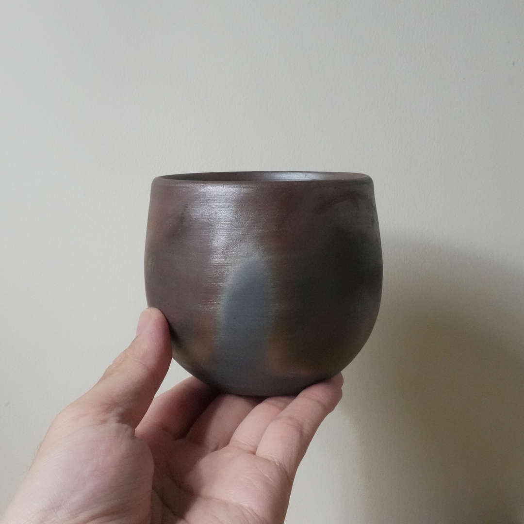 Rounded Cup (Subtle) | Jun Takagi | Bizen Ware