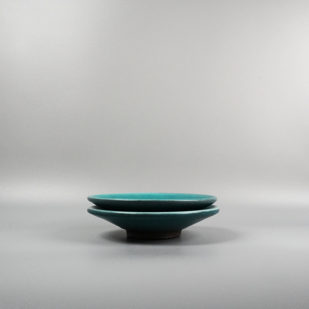 Crackle glaze small plate | Shoyo Kiln