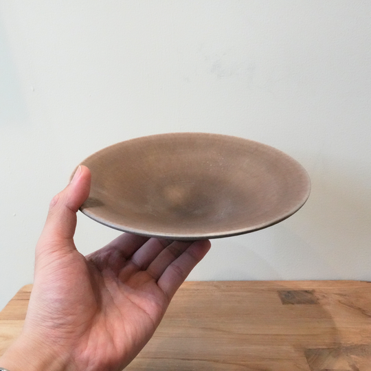 浅鉢 | 大 | 栗茶 |  19cm | 昇陽窯| 丹波焼