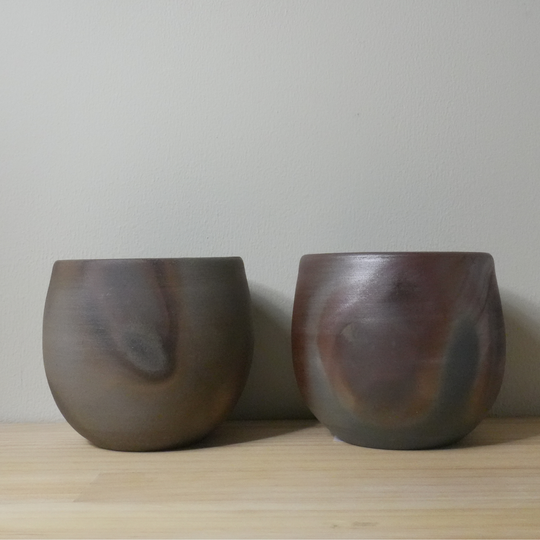 Rounded Cup (Subtle) | Jun Takagi | Bizen Ware