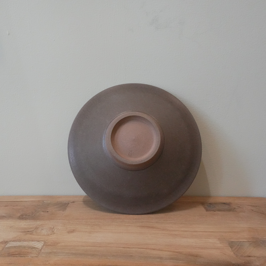 浅鉢 | 大 | 栗茶 |  19cm | 昇陽窯| 丹波焼