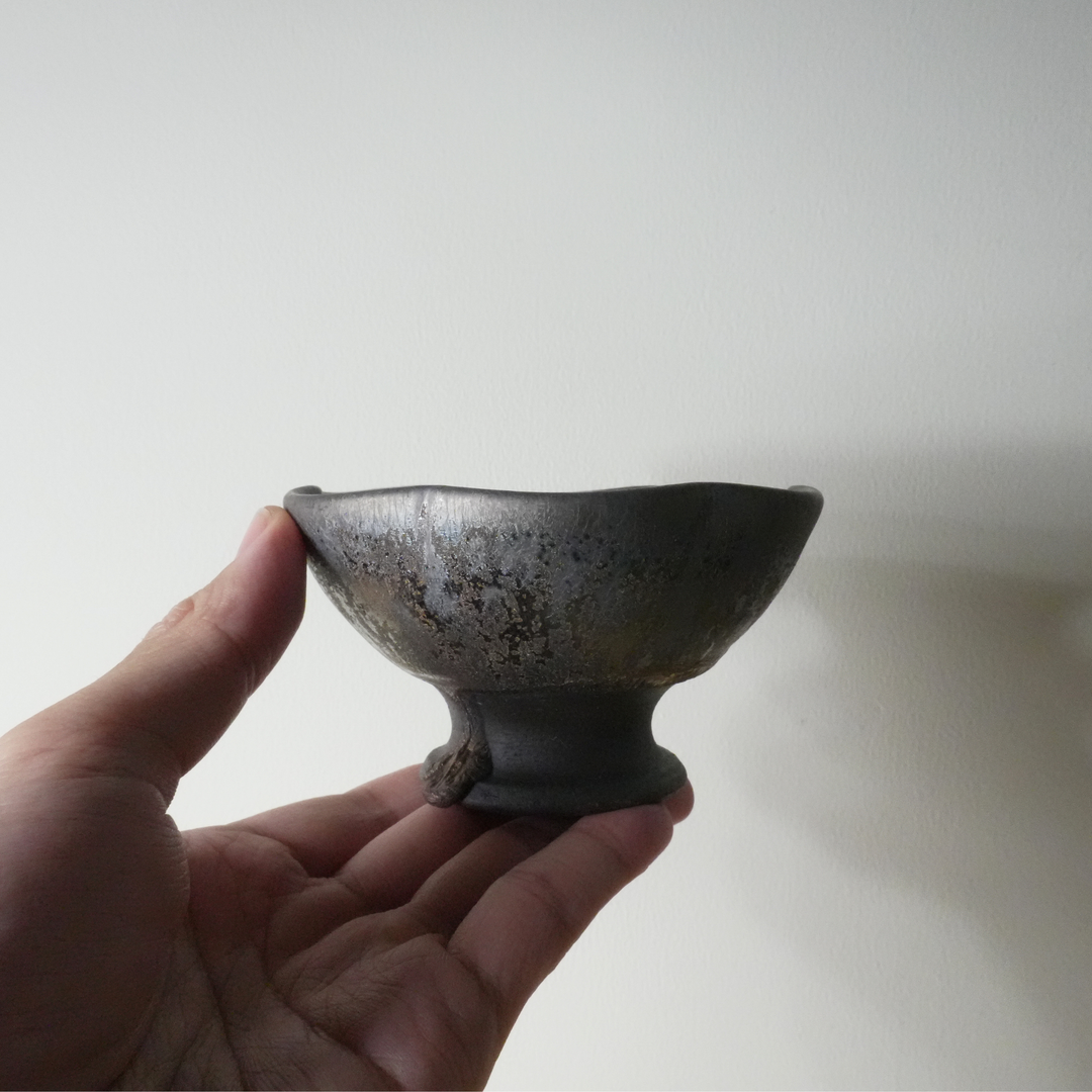 Footed Small Bowl (Small) | Blue | Shinsui Kiln