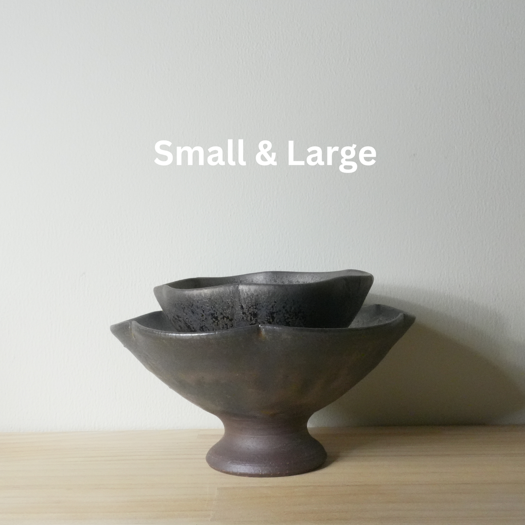 Footed Small Bowl (Small) | Blue | Shinsui Kiln