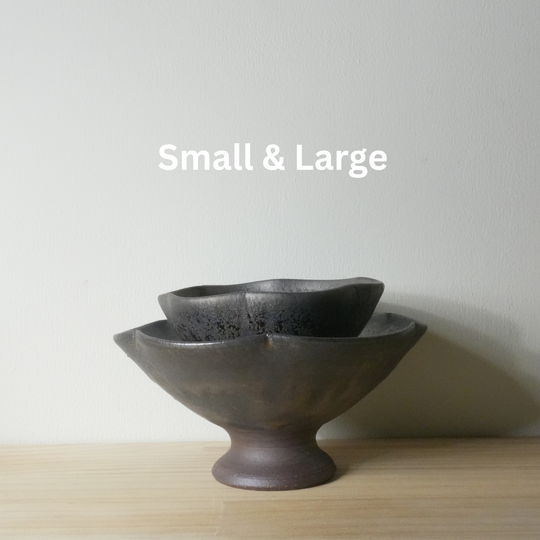 Footed Small Bowl (Small) | Blue | Shinsui Kiln