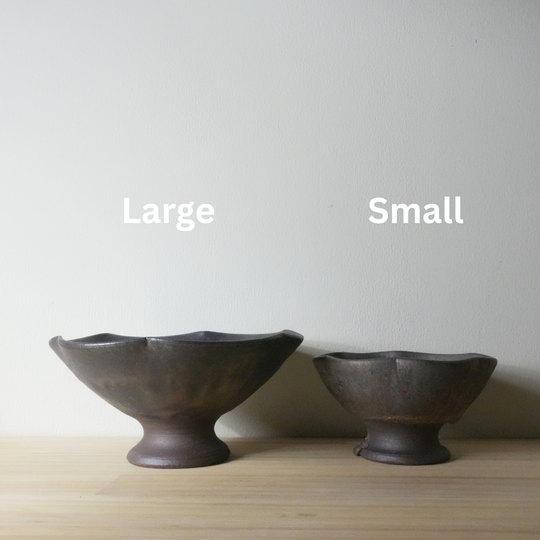 Footed Small Bowl (Small) | Blue | Shinsui Kiln
