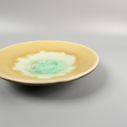 Crackle glaze small plate | Shoyo Kiln