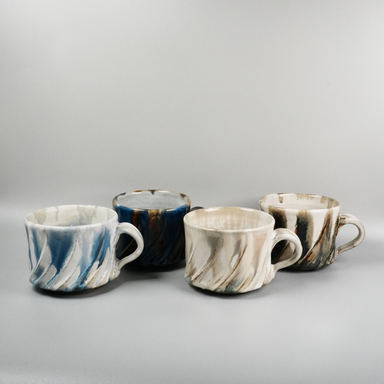 Rugged Mug | Dark Blue | Shozo Kiln
