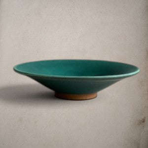 浅鉢 | 大 | 碧(みどり) |   19cm | 丹波焼