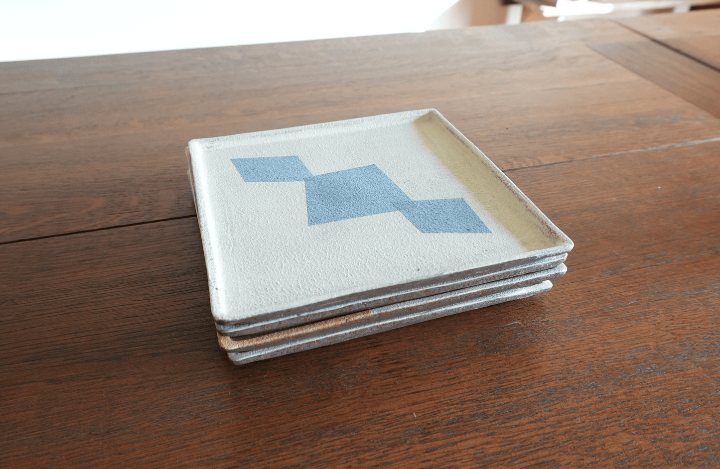 Square Plate / Blue Diamond / スクエアプレート / ブルーダイヤモンド