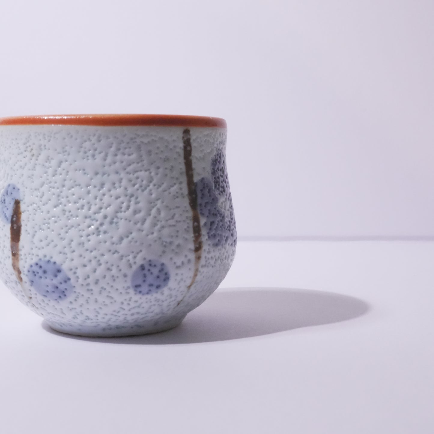 青い花模様 | お猪口