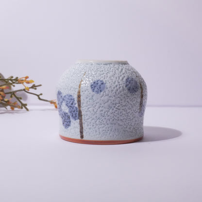 青い花模様 | お猪口