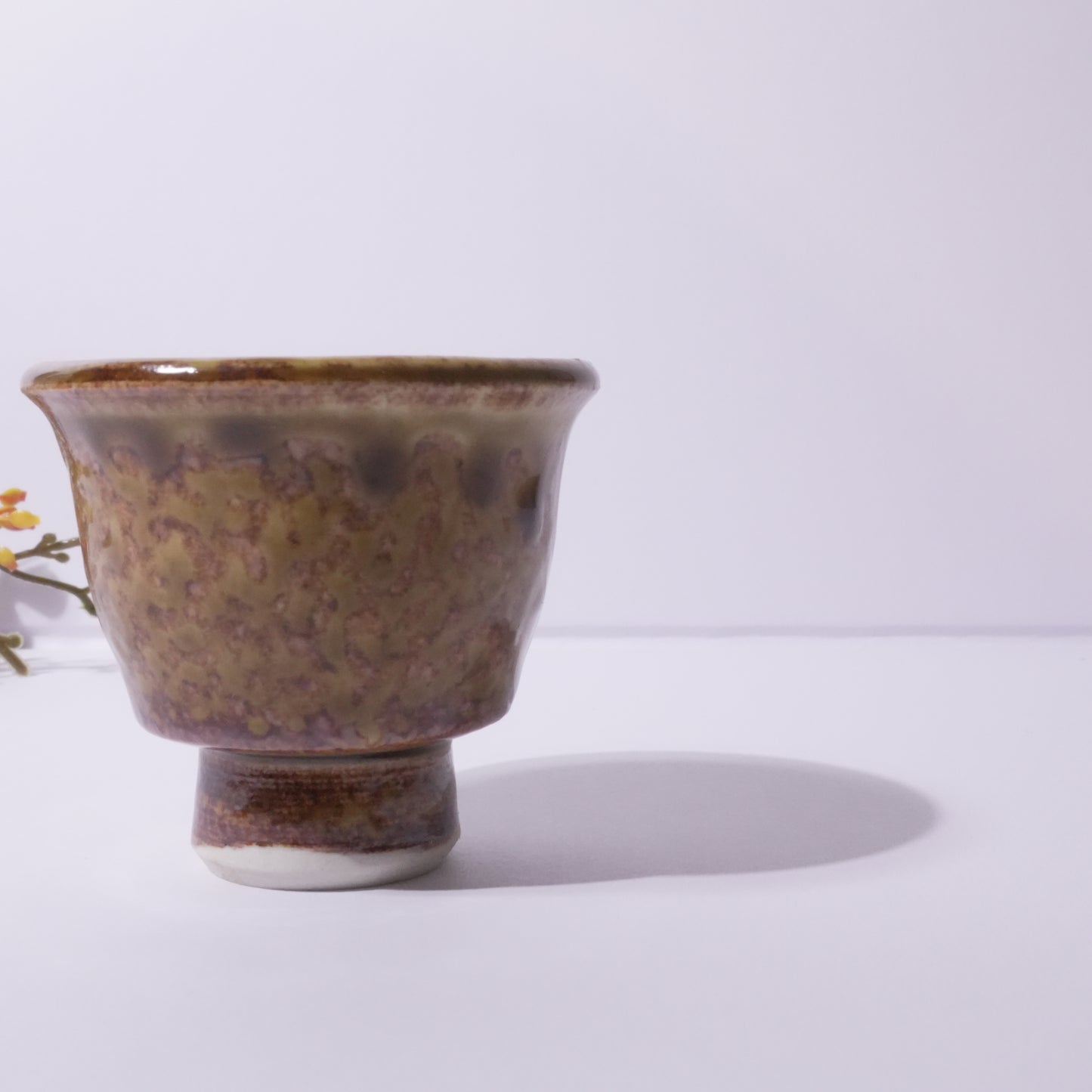 茶色 | 縦長 | お猪口