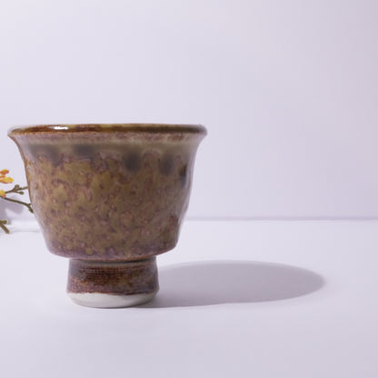 茶色 | 縦長 | お猪口