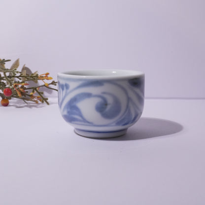 呉須 | 唐草文 | お猪口