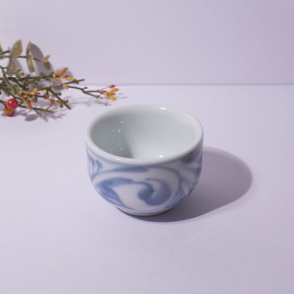 呉須 | 唐草文 | お猪口