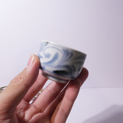 呉須 | 唐草文 | お猪口