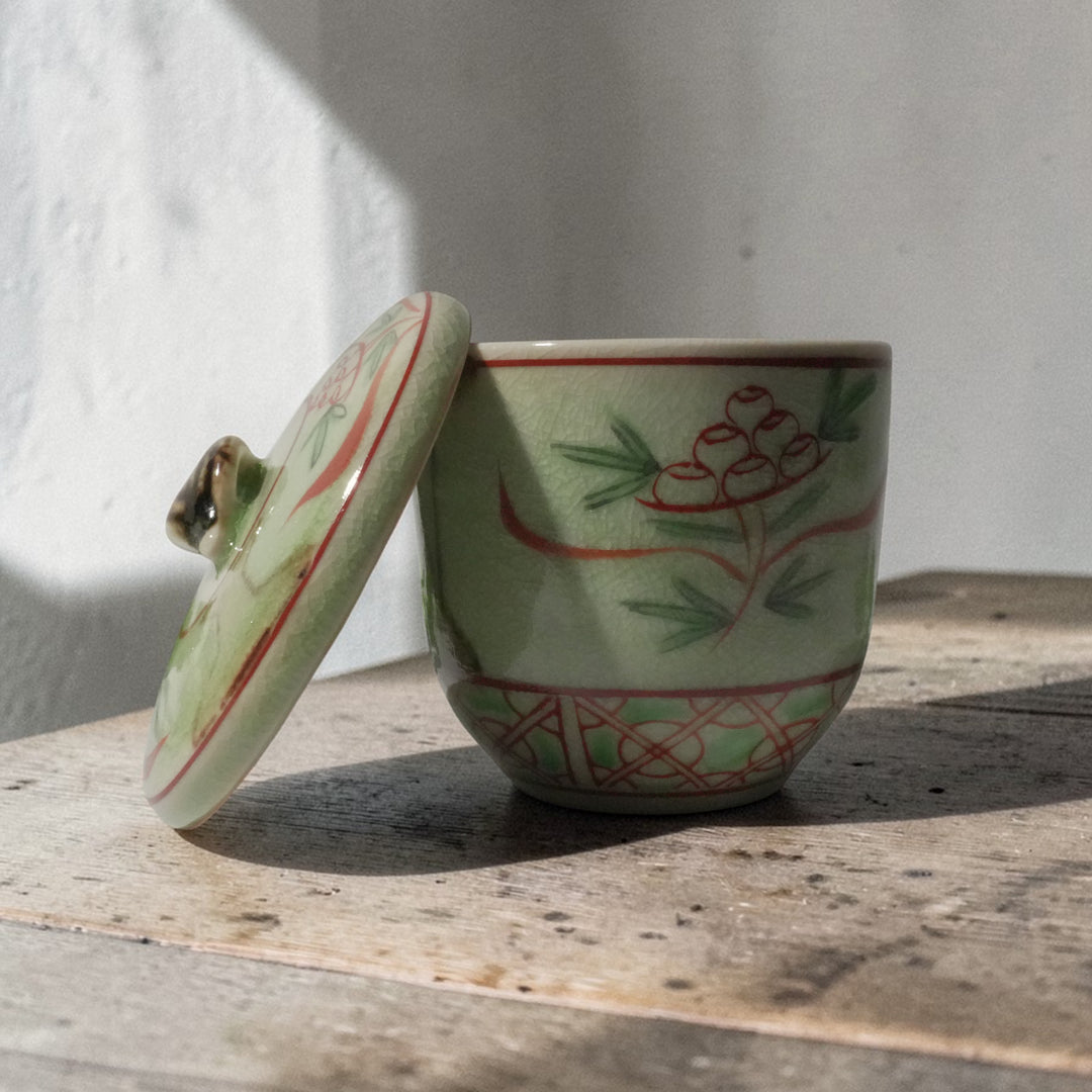 Tasse libre avec couvercle | Shōchikubai | Shōhō