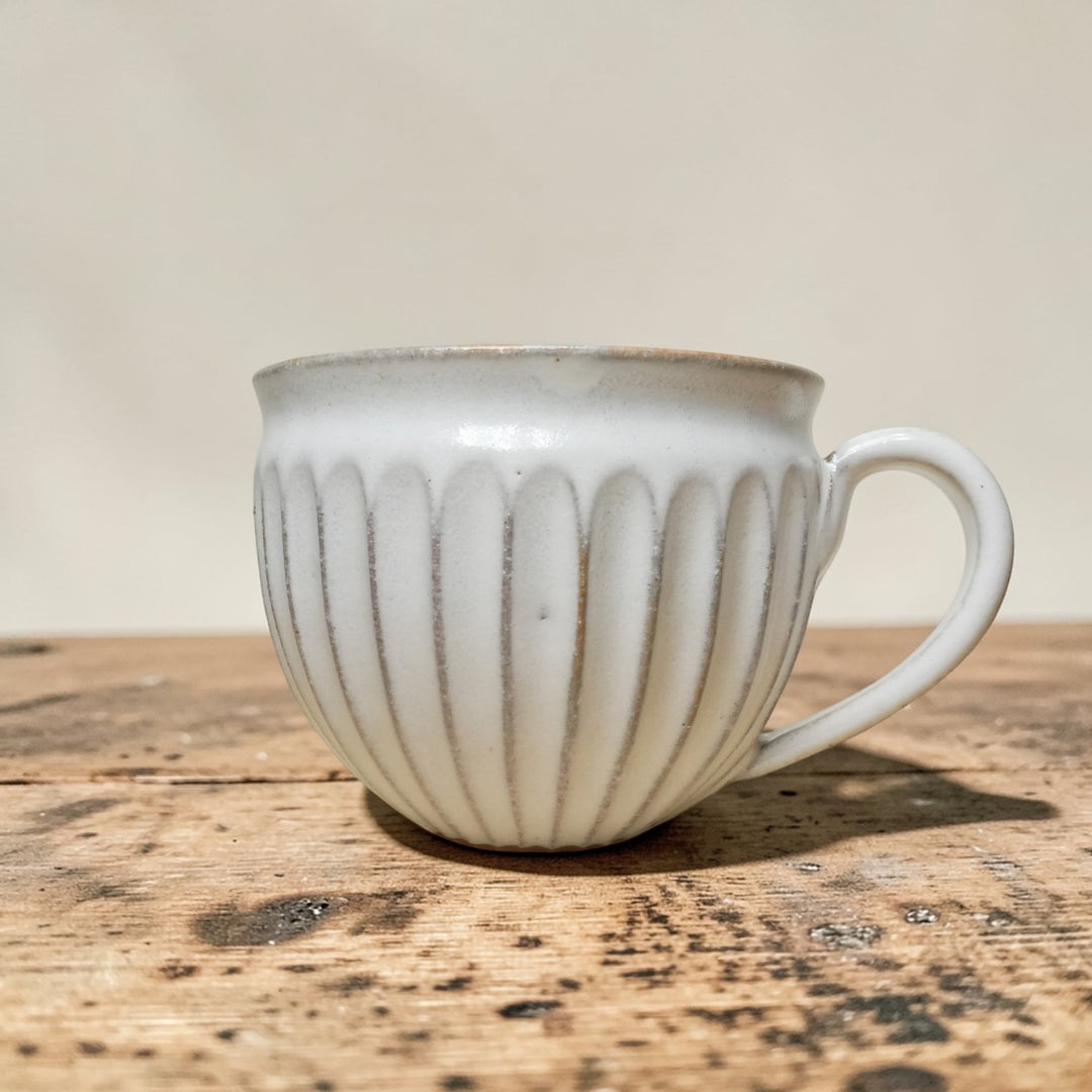Shinogi Mug | Blue | Large | Gahou Kiln | Tanba ware