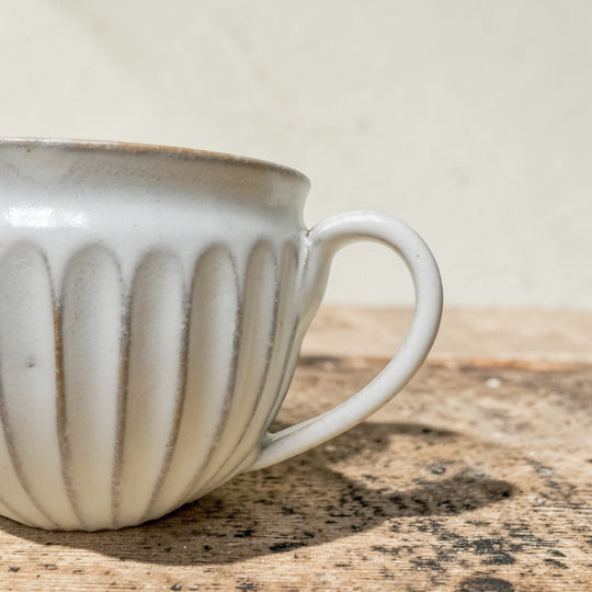 Shinogi Mug | Blue | Large | Gahou Kiln | Tanba ware